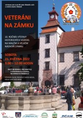 Veteráni na zámku 2022 - plakát