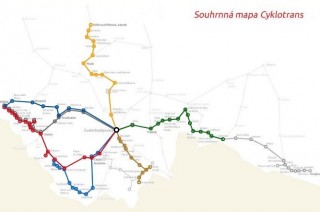 Cyklotrans - souhrnná mapa