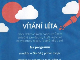Vítání léta v Žíteči u Chlumu u Třeboně