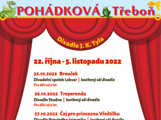 Pohádková Třeboň 2022 - program, pozvánky