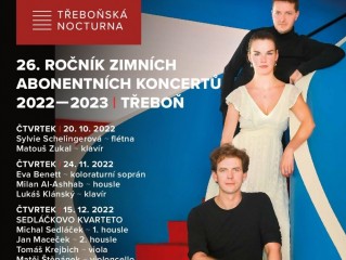 Zimní Třeboňská nocturna - Abonentní koncerty 2022 / 2023