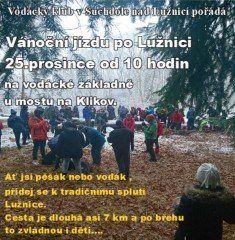 25.12. Vánoční jízda po Lužnici