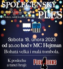 Společenský ples Chlum u Třeboně 2023