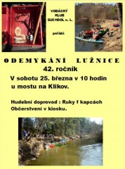 Odemykání Lužnice 2023 - VK Suchdol n. Lužnicí