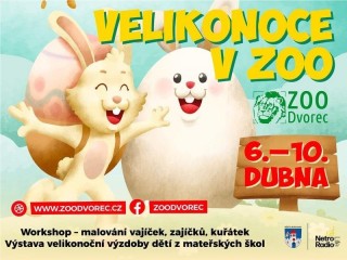 Velikonoce 2023 v ZOO Dvorec