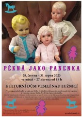 Pěkná jako panenka - výstava ve Veselí n. L.