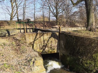 Akvadukt na Zlaté stoce v Třeboni