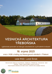 Vesnická architektura Třeboňska - cyklovýlet s průvodcem