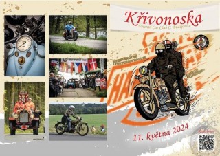 Rallye Křivonoska – veteráni v historickém centru Třeboně