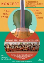 Koncert Jihočeského violoncellového orchestru