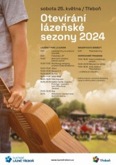 Otevírání lázeňské sezóny - program 25. 5. 2024