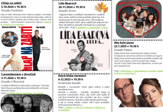 S prezidentem v divočině - divadlo