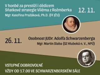 Úterní přednášky na Zámku Třeboň