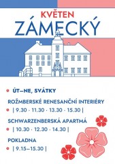 Zámek Třeboň - otevírací doba a pozvánky
