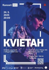 Program ve 105 - koncert Kvietah
