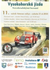 Veteran rallye - Vysokohorská jízda Novohradskými horami