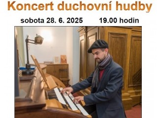 Koncert duchovní hudby v kostele v Třeboni