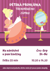 Dětská zámecká prohlídka Na návštěvě u paní kněžny