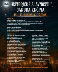 Historické slavnosti Jakuba Krčína 2025
