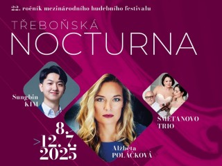 Třeboňská nocturna - program 2025