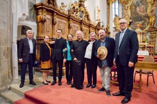 Václav Hudeček a MLP,host Jan Novák - koncert festivalu Okolo Třeboně 2025