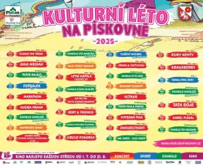 Kulturní léto na Veselské pískovně