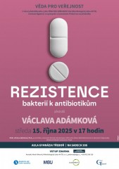 Věda pro veřejnost: Rezistence bakterií k antibiotikům