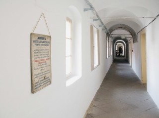 Třeboň - Dlouhá chodba na fotografii