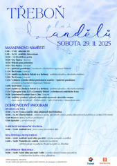 Třeboň plná andělů, rozsvícení vánočního stromu, trh