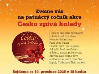 10.12. Česko zpívá koledy