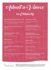 Adventní a vánoční doba v Chlumu u Třeboně