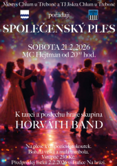 Společenský ples Městyse Chlum u Třeboně