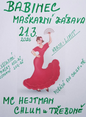 Babinec - maškarní zábava v Chlumu u Třeboně