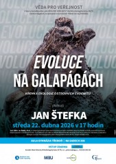 Evoluce na Galapágách - přednáška Věda pro veřejnost 