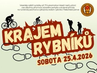 25.4. Krajem rybníků, Veselí n. L.