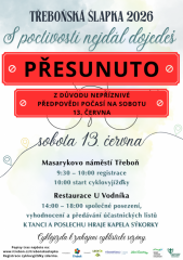 Třeboňská šlapka - zahájení cykloturistické sezóny