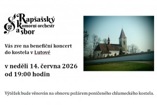 Rapšašský komorní orchestr - Benefiční koncert v Lutové