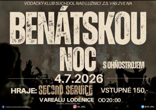 Benátská noc s ohňostrojem