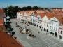 Stavění májky na třeboňském náměstí 2009