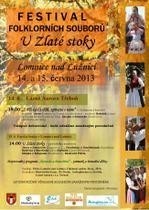 Festival folklorních souborů U Zlaté stoky 2013
