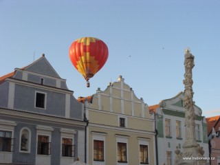 Třeboňské náměstí - srpen 2009