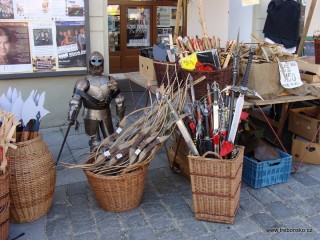 Historické slavnosti Jakuba Krčína s tématickým trhem - 19. července 2014.