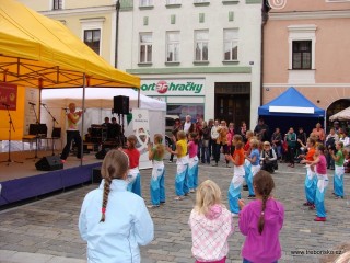 Jihočeský festival zdraví 2014 - Třeboň 20. září 14. (na snímku z 2013 Lentilky)