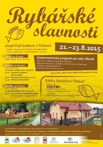 Rybářské slavnosti 2015 - plakát